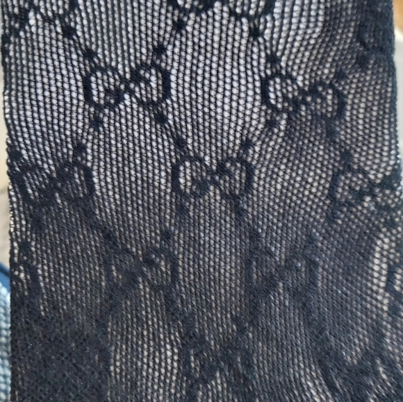 Luxury GG Woven Fishnet Stockings Tights Pantyhose - Picture 2 of 2